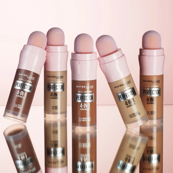 MAYBELINNE Instant Age Rewind Instant Perfector 4-In-1 Glow Makeup Deep, NEW - Picture 7 of 7